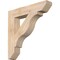 Ekena Millwork Funston Slat Smooth Bracket, Douglas Fir, 3 1/2"W x 20"D x 20"H BKT04X20X20FST06SDF - alternate 1